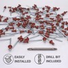 SKIR'CO Pack of 100 Blind Rivets Painted 4.0 x 8