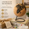 Cork Globe with Push Pins for Travel Memories – 3D