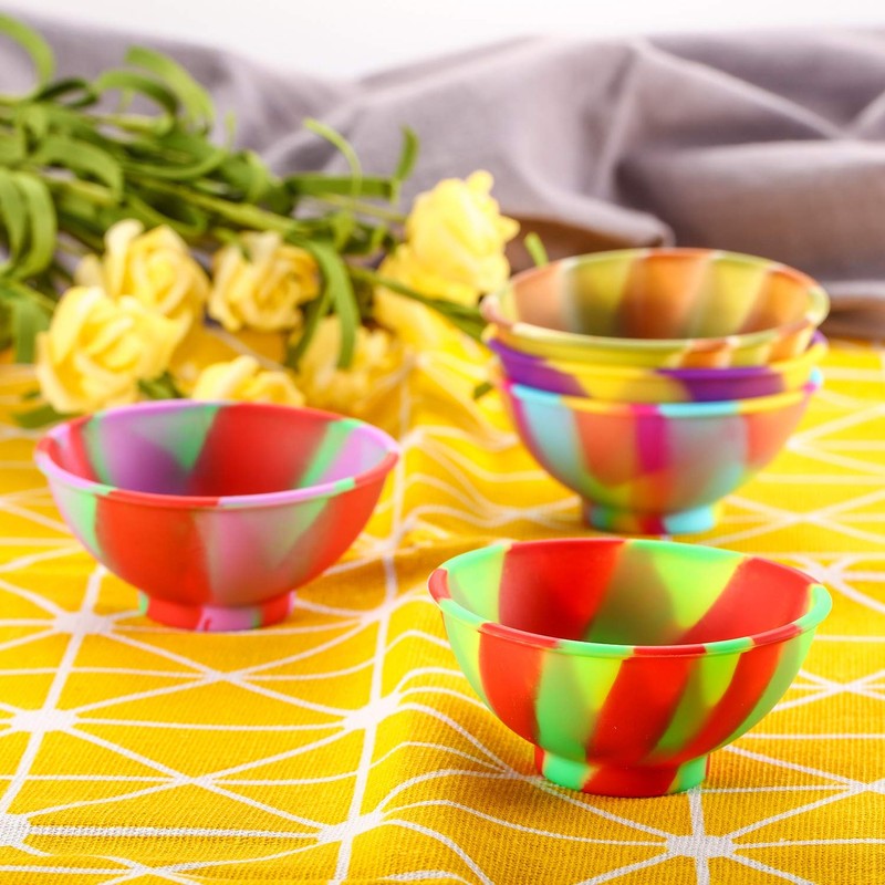 Boao 14 Pieces Mini Silicone Pinch Bowls, 1.75 Ounce Small
