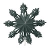 broste Copenhagen Decorative 'Christmas Star' Paper, Deep Forest, Diameter 30