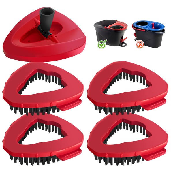 Scrub Brush Replacement Head for O CED, Spin Mop Scrubber