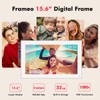 15.6" Frameo Digital Picture Frame WiFi, 1920x1080 IPS FHD Touch