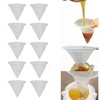 10pcs Honey Strainers Beekeeping Honey Bee Filter Mesh Bag Filters
