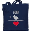 Shirtracer - Cotton Bag - Animals Guinea Pig Rabbit &