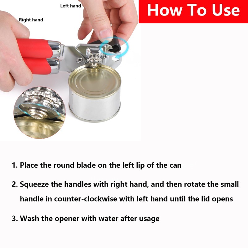 KYDLLF Left Handed Kitchen Scissors Shears and Can Opener Set,