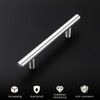 homdiy Cabinet Handles Brushed Nickel Cabinet Pulls - HD201SNB Cabinet