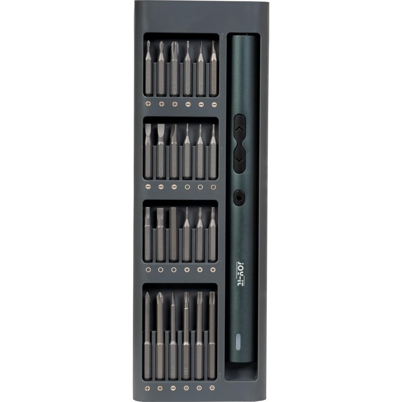 JOY-IT Mini Cordless Screwdriver Set, WE-0002, 62 Pieces