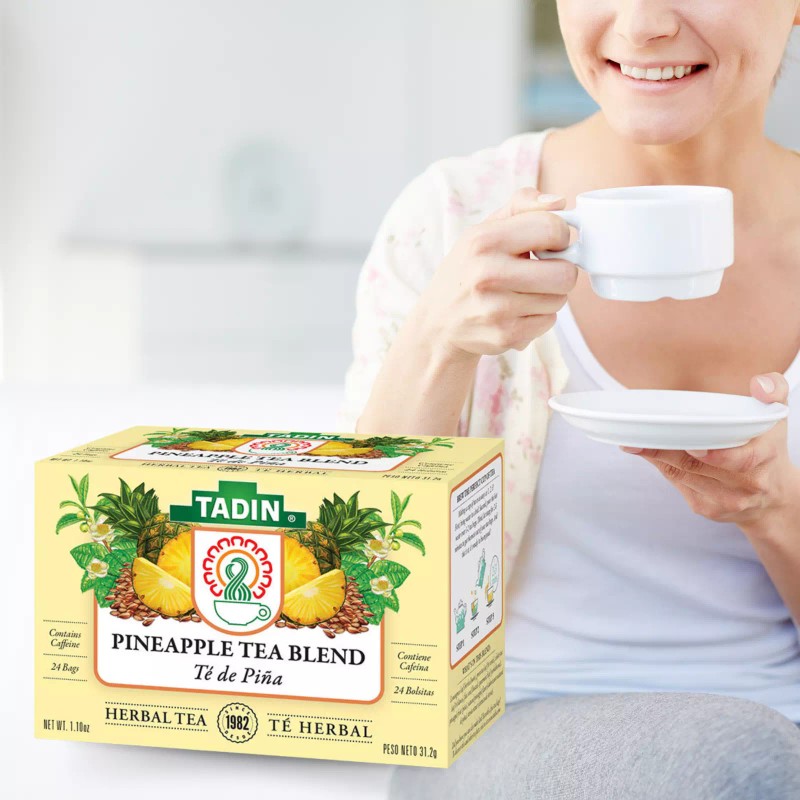 Tadin Pineapple Herbal Tea, 24 Tea Bags 1.10 fl oz,