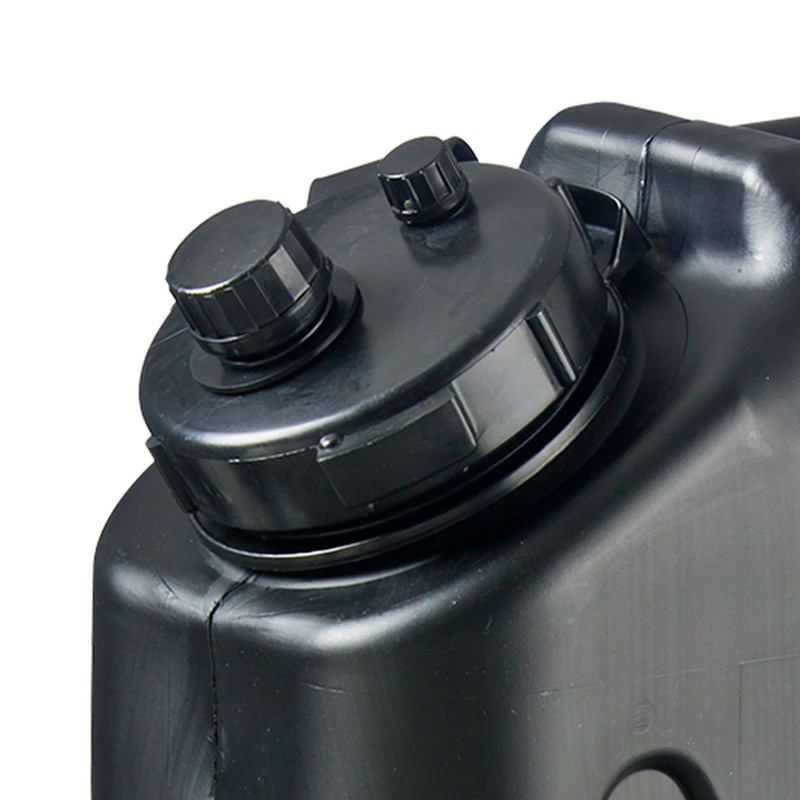 Scepter 2-Pack Military Water Container for Camping/Emergency/Off-Road, 5 Gallon, Black