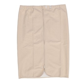 Adult Waterproof Wearable Incontinence Mattress Elderly Cotton Washable Reusable Absorbent Zipper Diaper Skirt Khaki XL