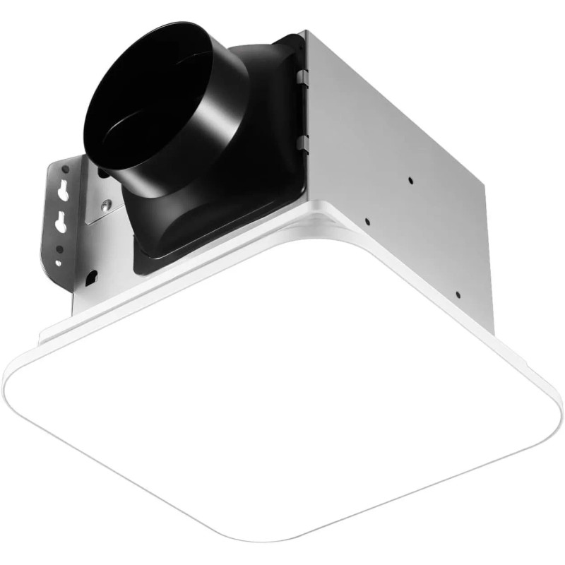 JOEAONZ Bathroom Exhaust Fan with Light 110 CFM Household Quiet