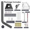Compatible with Starlink Standard 4/4X/Gen 3 All-in-One Mount Kit: Heavy-Duty