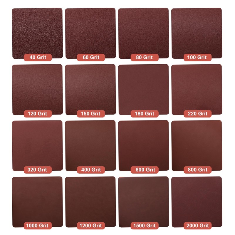 ACROPIX 8 Inch Sanding Discs Round Hook and Loop Sandpaper