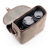 Camera Bag Wax Oil Leather Retro Easy Carrying Wear Resistance