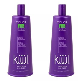 Kuul Shampoo Matizador Kuul Color Me 1 Litro 2 Piezas