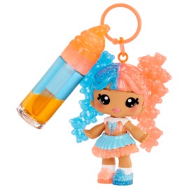 Yummiland Lip Gloss Doll: Mystery Color Change - Gwen Gummybear - Includes 1 Doll, DIY Lip Gloss + Removable Keychain, Cosmetic Play, Collectible, Suitable for Children Ages 4+