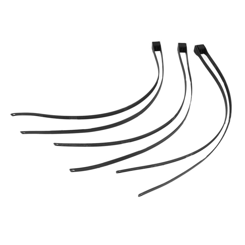 3Pcs Nylon Cable Tie Wire Zip Self Locking with Pull