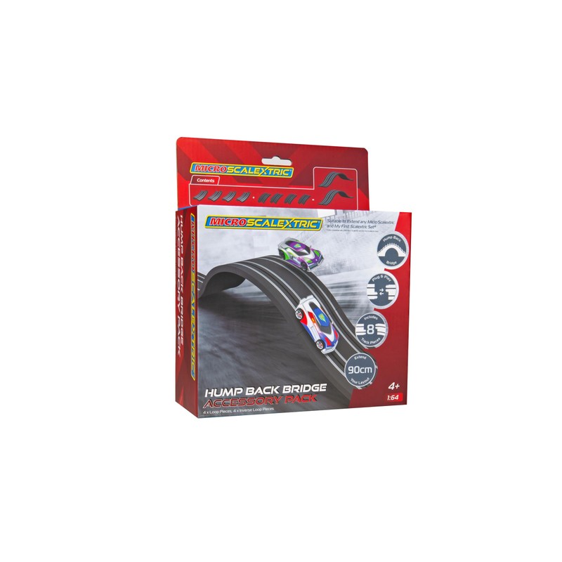 Scalextric G8049 Hump Backed Bridge Micro Scalextric Accessory Pack Acessories