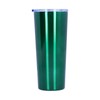 2‑Layer Green Insulation Bottle Stainless Steel Vacuum Bottle for Travel