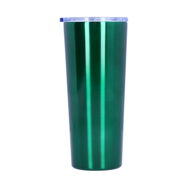 2‑Layer Green Insulation Bottle Stainless Steel Vacuum Bottle for Travel