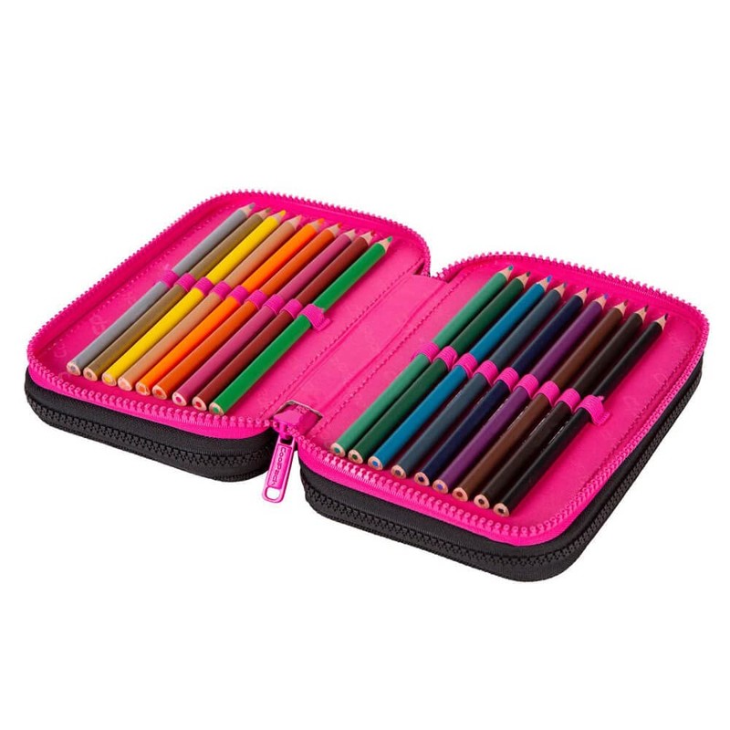 CoolPack XXL Pencil Case Boy, Pencil Case Large 44 Pieces