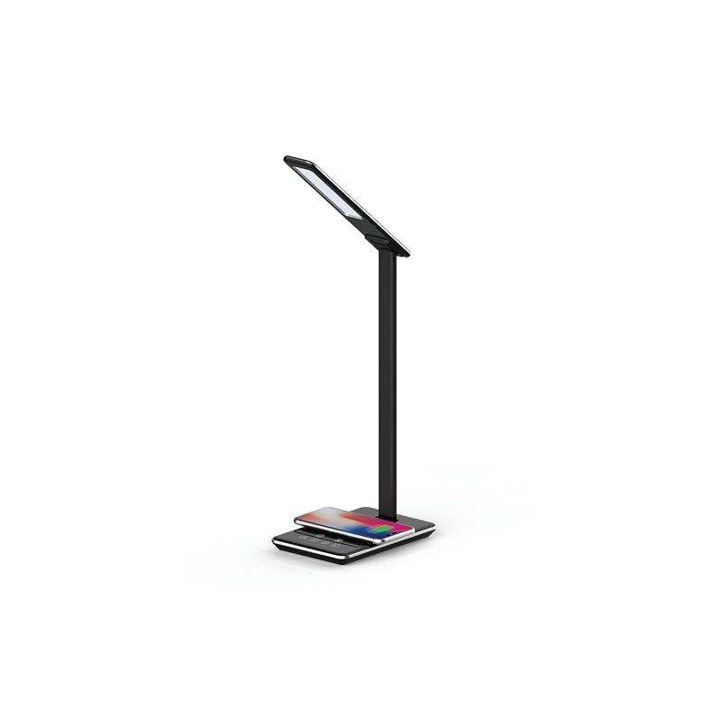 Supersonic SC-6040QI 5-in-1 LED Desk Lamp with QI Charger, QI