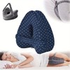 Ergonomic Knee Support Pillow for Side Sleeping – Polyester Leg
