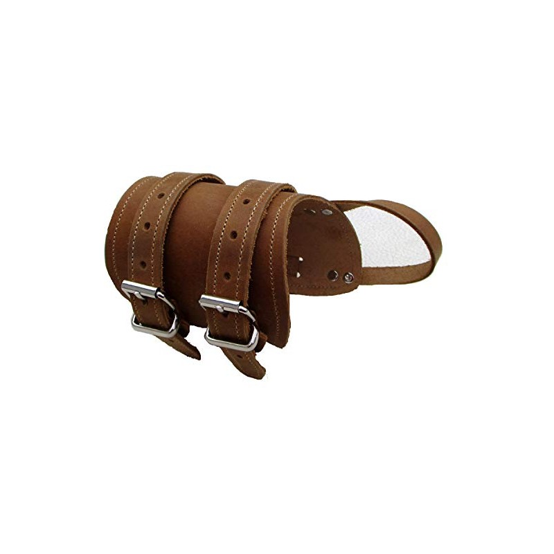 Leather Wrist Brace Right 16-19 cm Wrist Support Leather Bandage