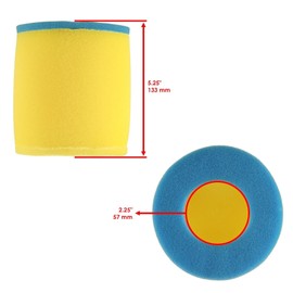 Powersports Replacement Air Filter – High-Flow Engine Filter for ATV, UTV, Motorcycle & Scooter For 13780-03G00 Air Filter For Suzuki Quadsport KingQuad Eiger Vinson Mod-C-C-AF-211