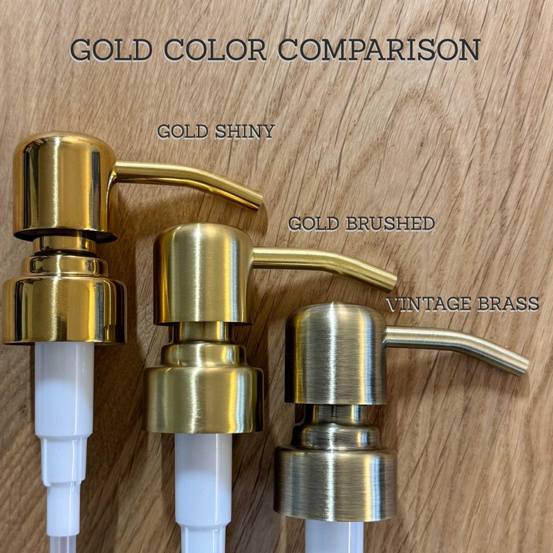 ALTGLAS Twin Pack - 2X Stainless Steel Soap Pump 'Zagreb'