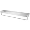 Space Aluminum Bathroom Shelf Punch Free Wall Mounted Floating Bathroom