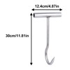 iplusmile Grill Meat Hook Butcher Hook Grill Hook Stainless Steel