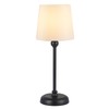 Small Cordless Table Lamp Touch Control, 6000mAh Battery Powered, Low