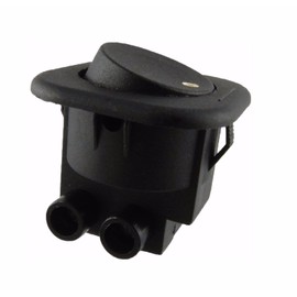 Rocker Switch with Screw Connection, Rocker Switch, Device Switch 6 A 250 V~, Dimensions 21 x 23 x 26 mm