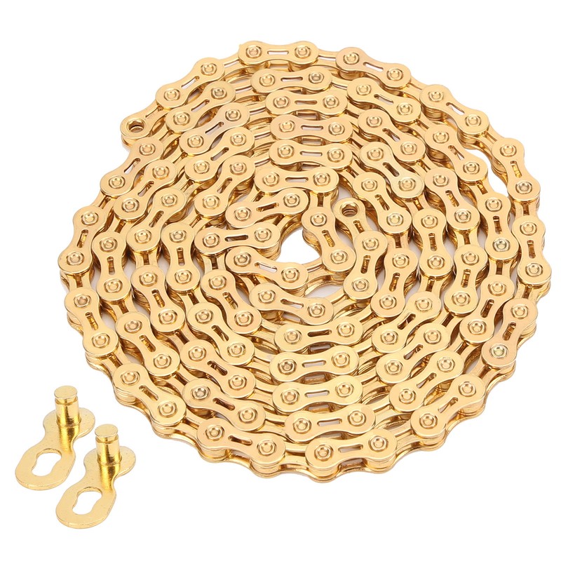 VG Sports Mountain Bike 9 Speed Chain 116 Links 1/2inx11/128in