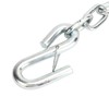 77cm Trailer Safety Chain, 3500lb Capacity, 12mm Hook Thickness, 6.3mm