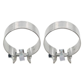 Exhaust Clamp Pipe Connector Band Clamp Exhaust System for 3 Series E90 E91 E92 5 Series E60 5 Series F10 F11 5 Series G30 5 Series GT F07 6 Series E63 E64 F12 F13 F06 7 Series F01 7 Series G11 G12 X3
