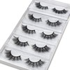 DYSILK Lashes Mink Lashes 5 Pairs 6D Eyelashes Extensions Kit