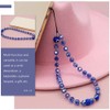 HEMOBLLO Stylish Beaded Phone Strap with Crystal Beads Multi-function Hanging