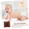 CIYODO 1Pc Handmade Photo Knit Blanket Soft Wool Newborn Photography