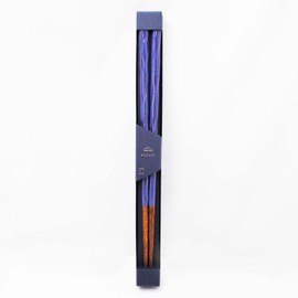 Kawai KURABI Chopsticks, Dishwasher Safe, 9.1 inches (23 cm), Lapis Made in Japan