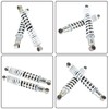 labwork 2 x Front Shocks Absorber Spring White Replacement for