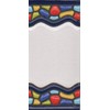 Spanish Ceramic Numbers & Letters Tiles Church Window Design Tile