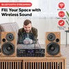 Pyle Wireless Bluetooth Home Stereo Amplifier- Multi-Channel, 200W Power Amplifier,