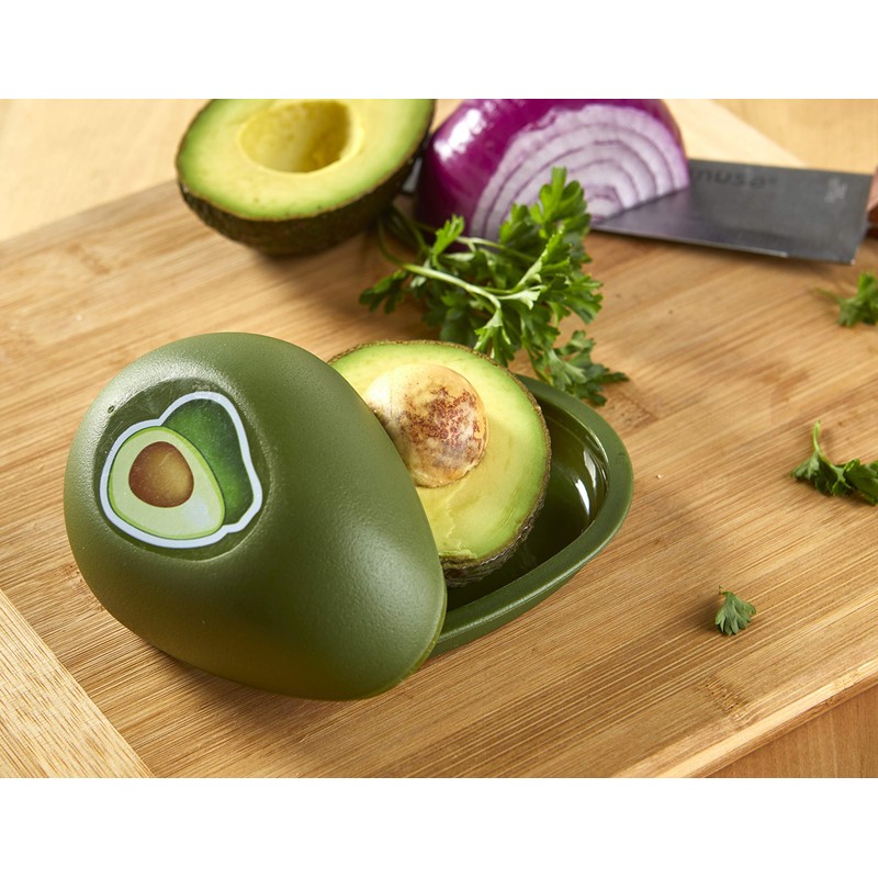 IMUSA USA IMU-71203 Avocado Saver/Container, 3", Green