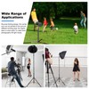 Soonpho Light Stand with 180° Reversible Leg,1/4"-3/8" Screw Adapter Aluminium