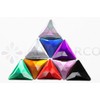Allstarco 68mm Orange Hyacinth H125 Flat Back Triangle Acrylic Gems