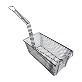 Quality Industries Basket, Fryer, 12.9" x 6.31" x 5.3" Basket Size, Stainless Steel