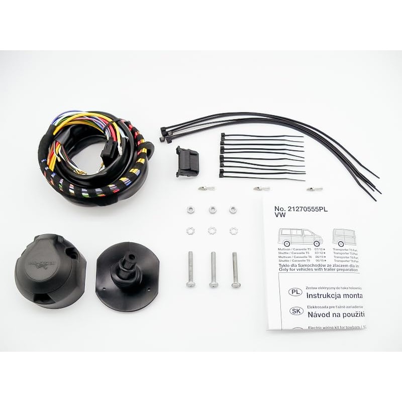 ConWys AG Vehicle-Specific Wiring Kit 13-Pin Compatible with Volkswagen VW