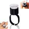 Disposable Tattoo Ink Ring Cups with Sponge | 30Pcs/Set Pigment